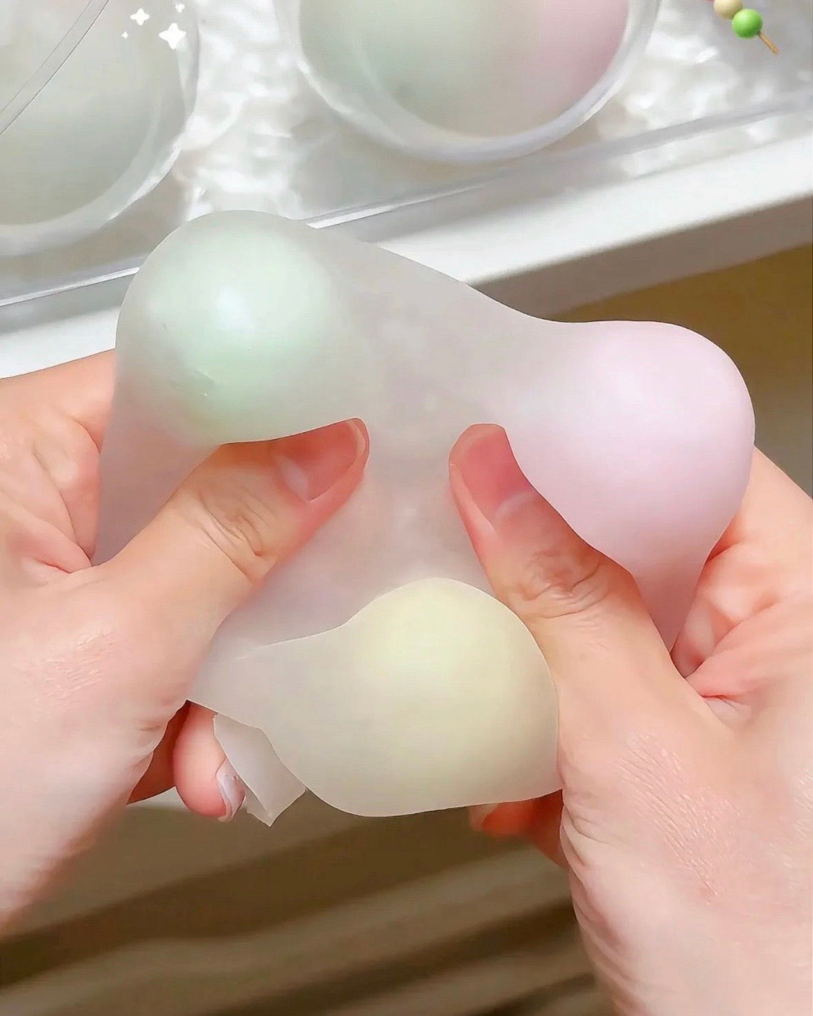 Crackle Ball Trio